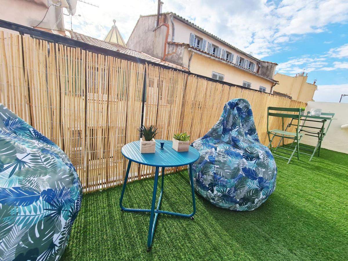 טולון Gregbnb - Centre Ancien - Studio Roof-Top - Climatise - 5Eme Etage מראה חיצוני תמונה